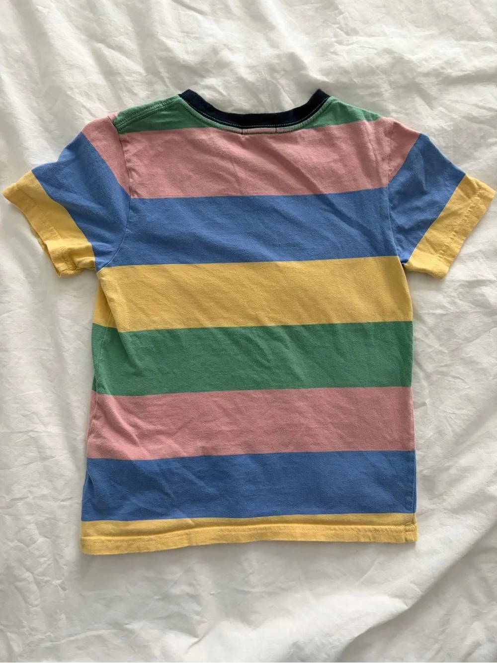 Polo by Ralph Lauren Boys Striped Cotton Jersey Tee in Pastels